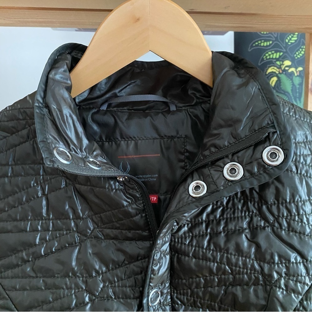 Spyder Primaloft Thinsulate Vest Olive Green XS - Picture 7 of 16